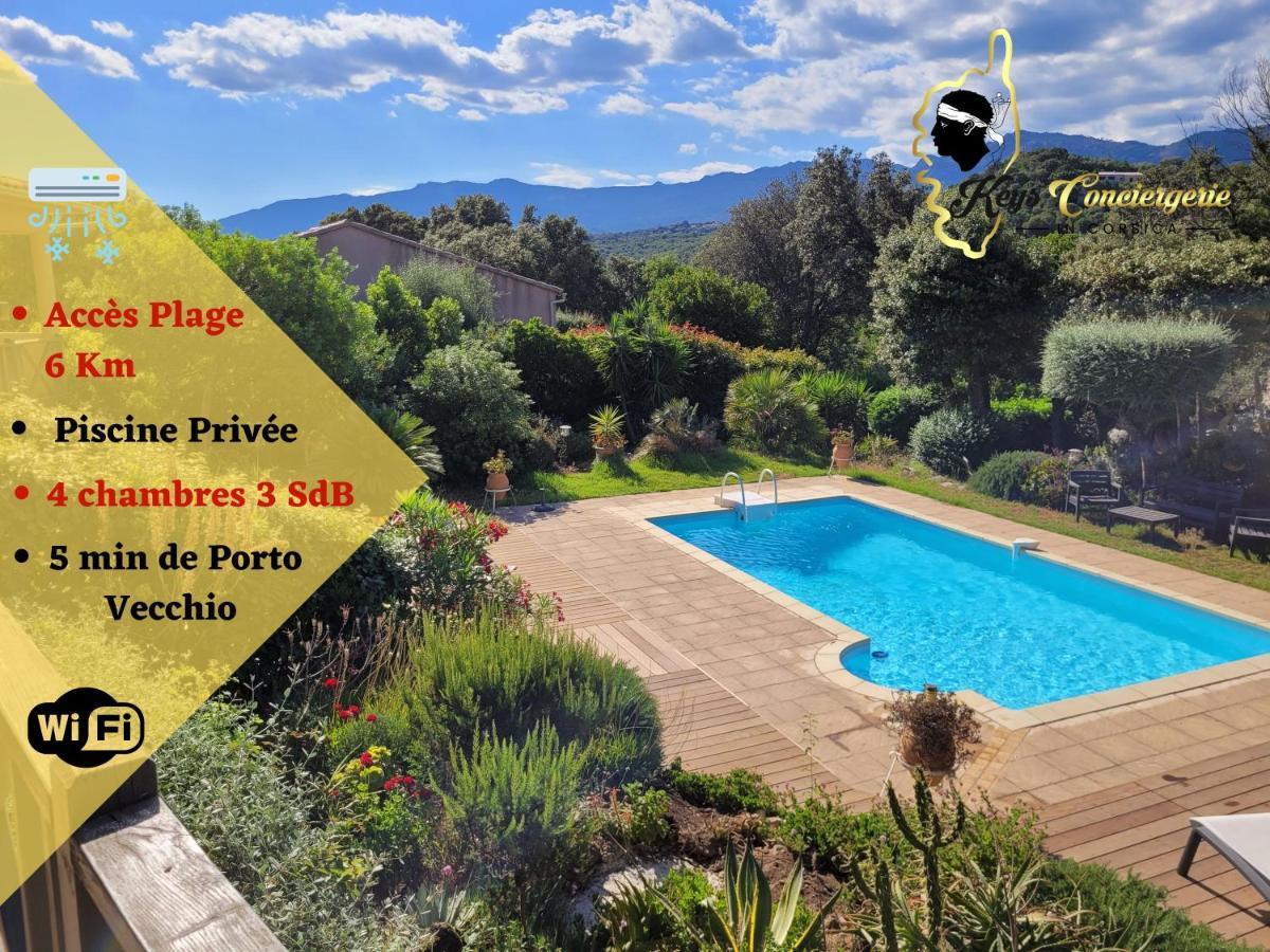 Ferienhaus 125m2 6/8 Pers Trinite De Vecchio Piscine Porto-Vecchio (Corsica)
